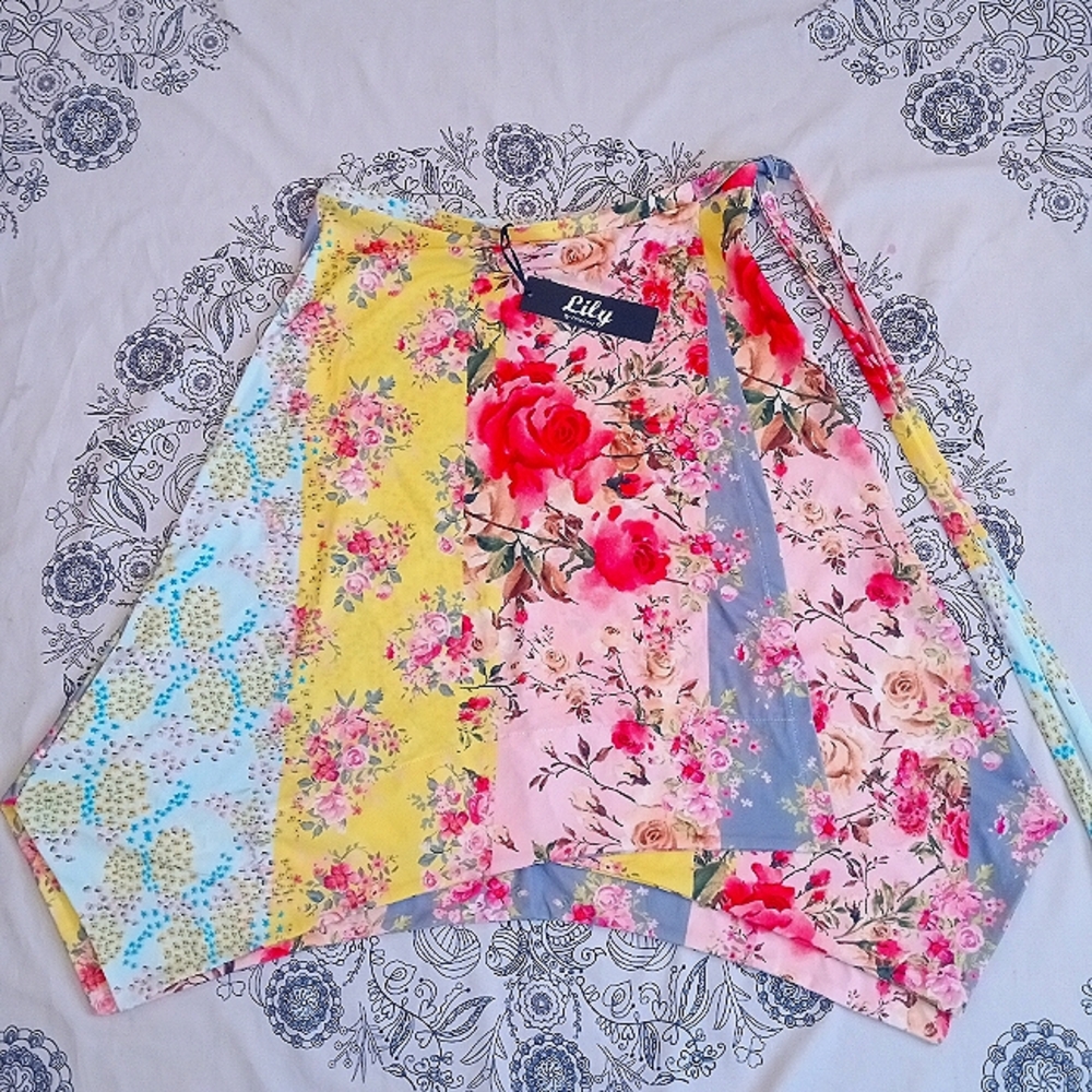 Lily by Firmiana Summer floral skirt